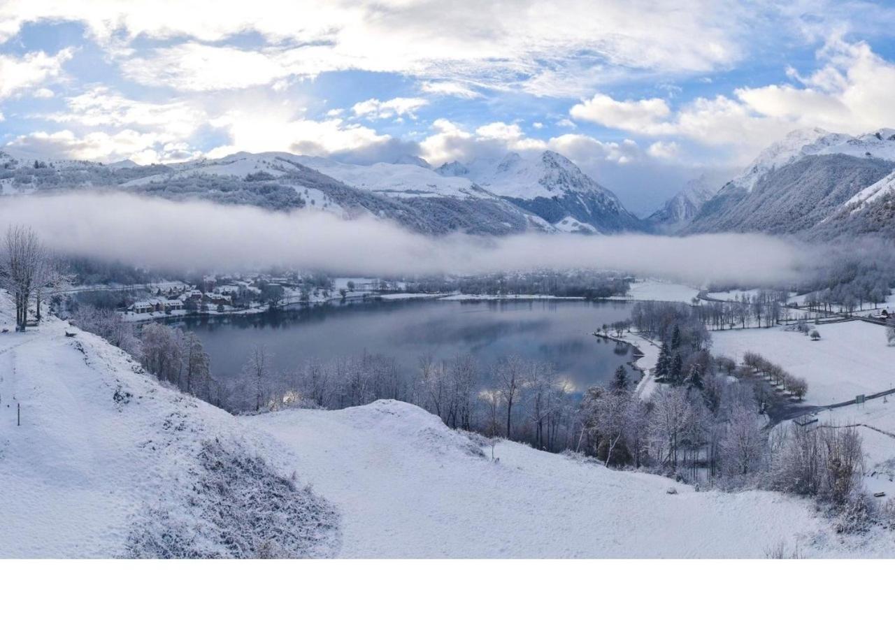 Appt T2 4 Pers Saint Lary Centre Village Parking Luaran gambar